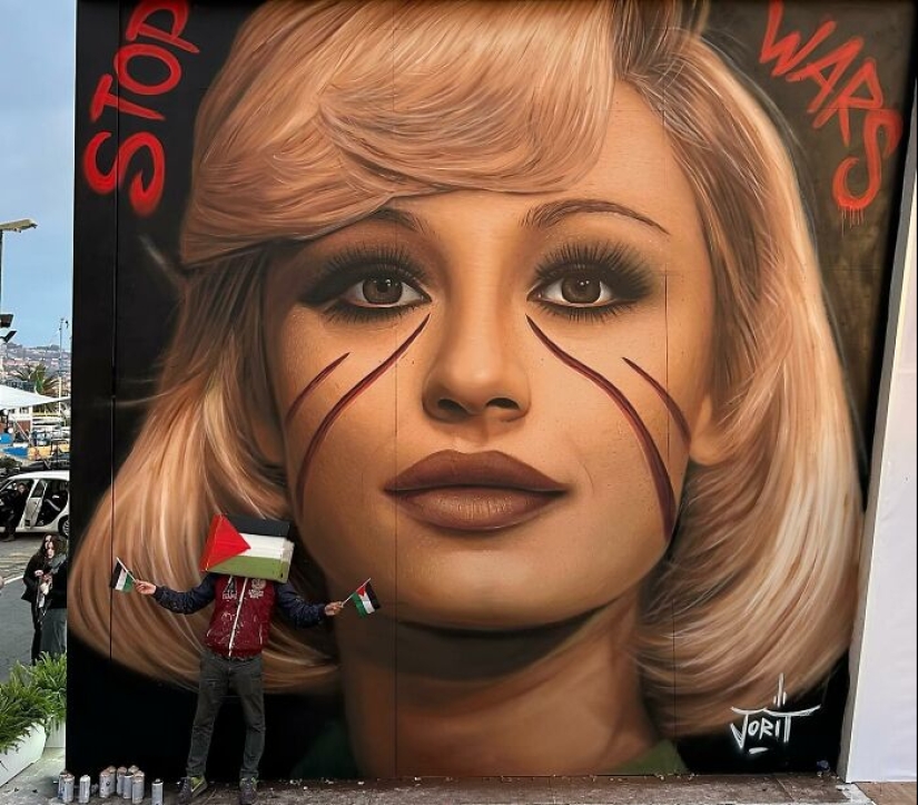 12 Of This Artist’s Realistic Large-Scale Graffiti Portraits