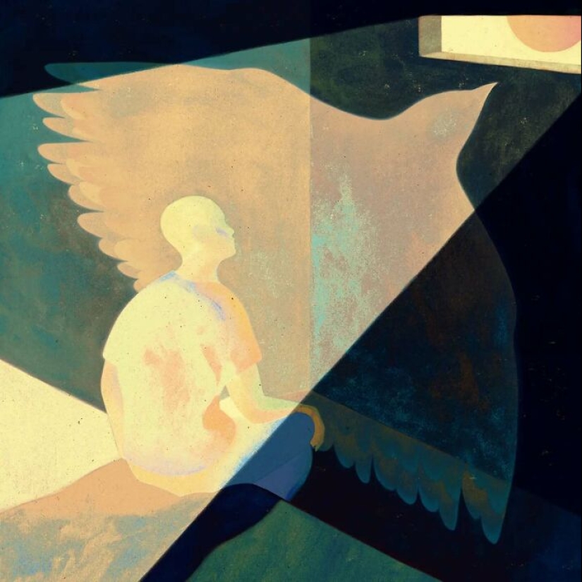 13 Melancholic Thought-Provoking Illustrations By Owen Gent
