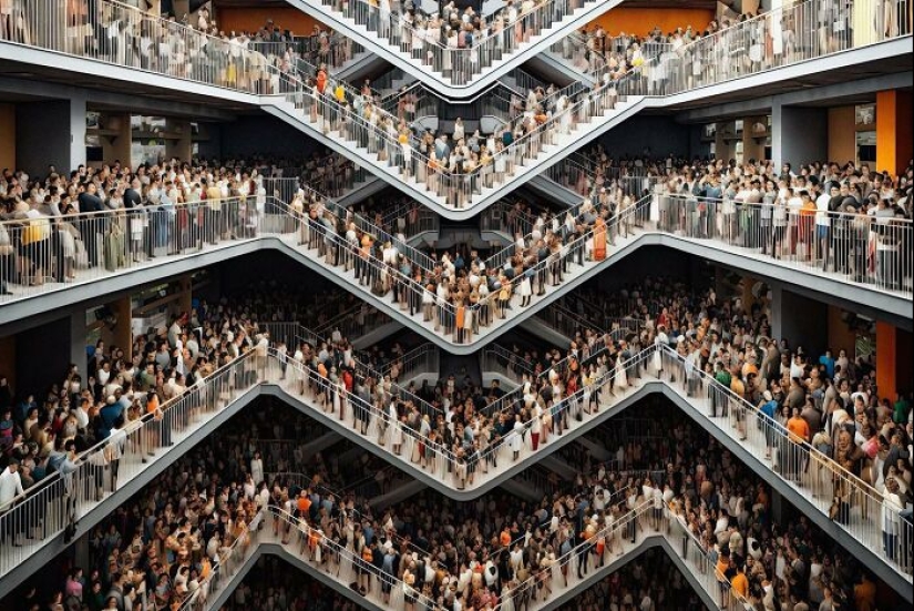 13 Thought-Provoking AI Images By Alkan Avcıoğlu That Explore The Chaos Of Today’s Life