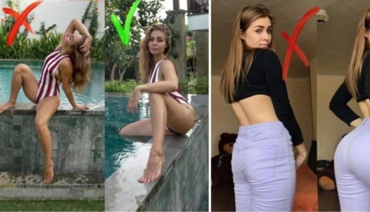 13 tips on how to pose to get 10 kilos slimmer in the photo 13 tips on how to pose to get 10 kilos slimmer in the photo