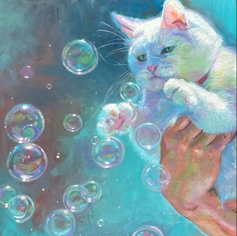 14 caprichosos y muy lindos retratos de animales de este artista.