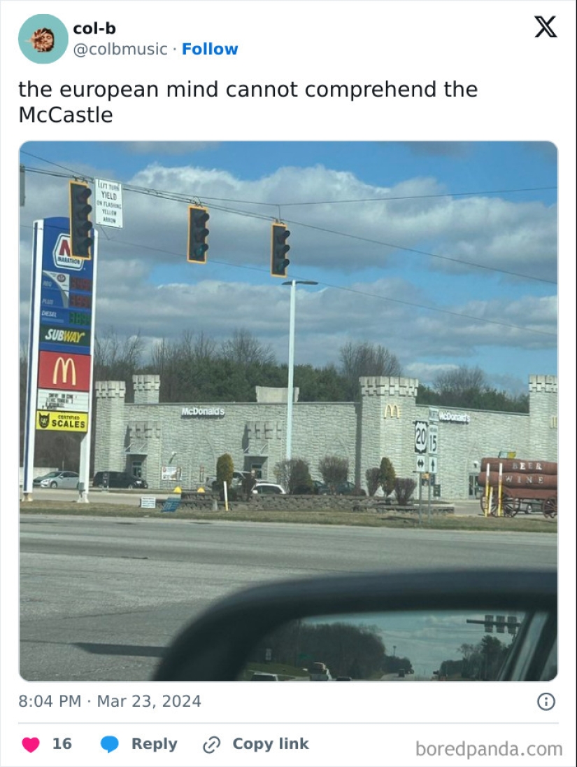 14 Publicaciones "La mente europea no puede comprender esto" son divertidas para los estadounidenses y confusas para los europeos