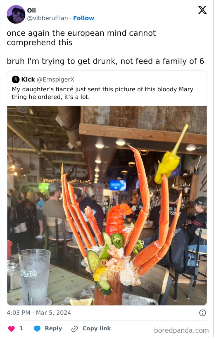 14 Publicaciones "La mente europea no puede comprender esto" son divertidas para los estadounidenses y confusas para los europeos