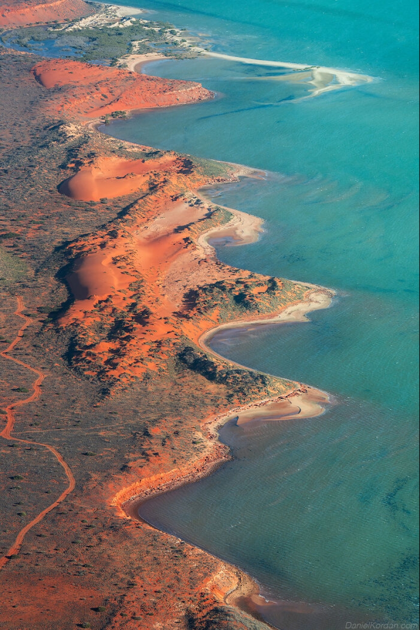 15 tomas increíbles de Daniel Kordan tomadas desde un avión de puertas abiertas que sobrevuela Australia Occidental 15 tomas increíbles de Daniel Kordan tomadas desde un avión de puertas abiertas que sobrevuela Australia Occidental