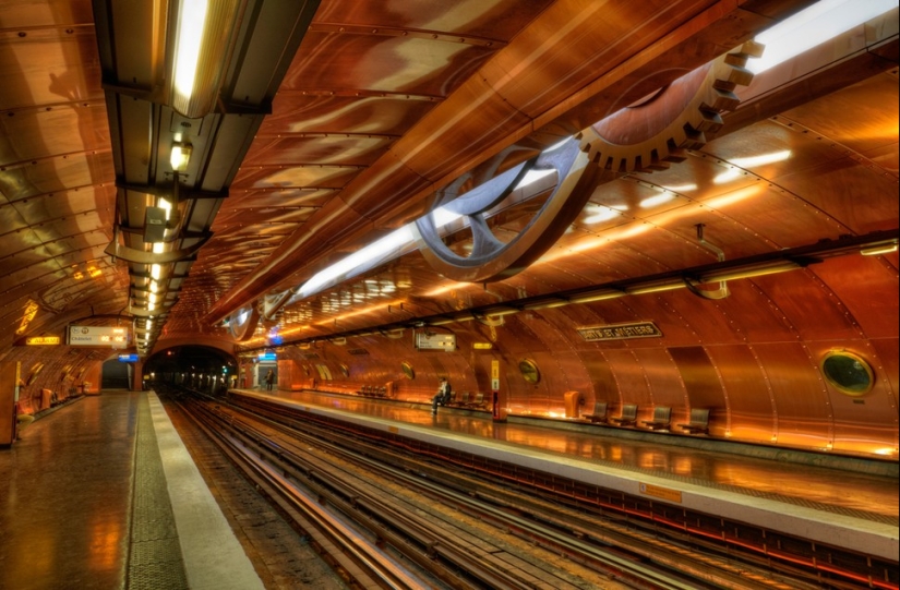17 más mágica de las estaciones de metro de todo el mundo