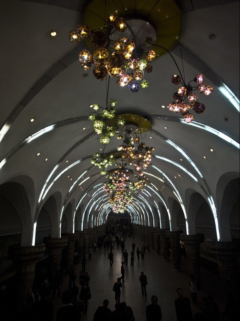 17 más mágica de las estaciones de metro de todo el mundo