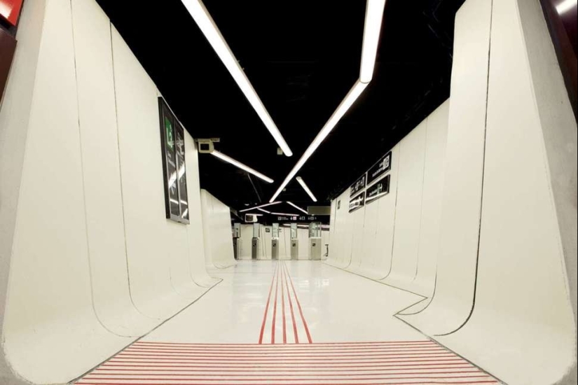 17 más mágica de las estaciones de metro de todo el mundo