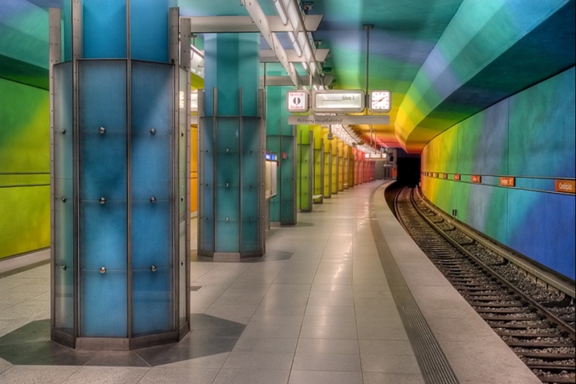 17 más mágica de las estaciones de metro de todo el mundo