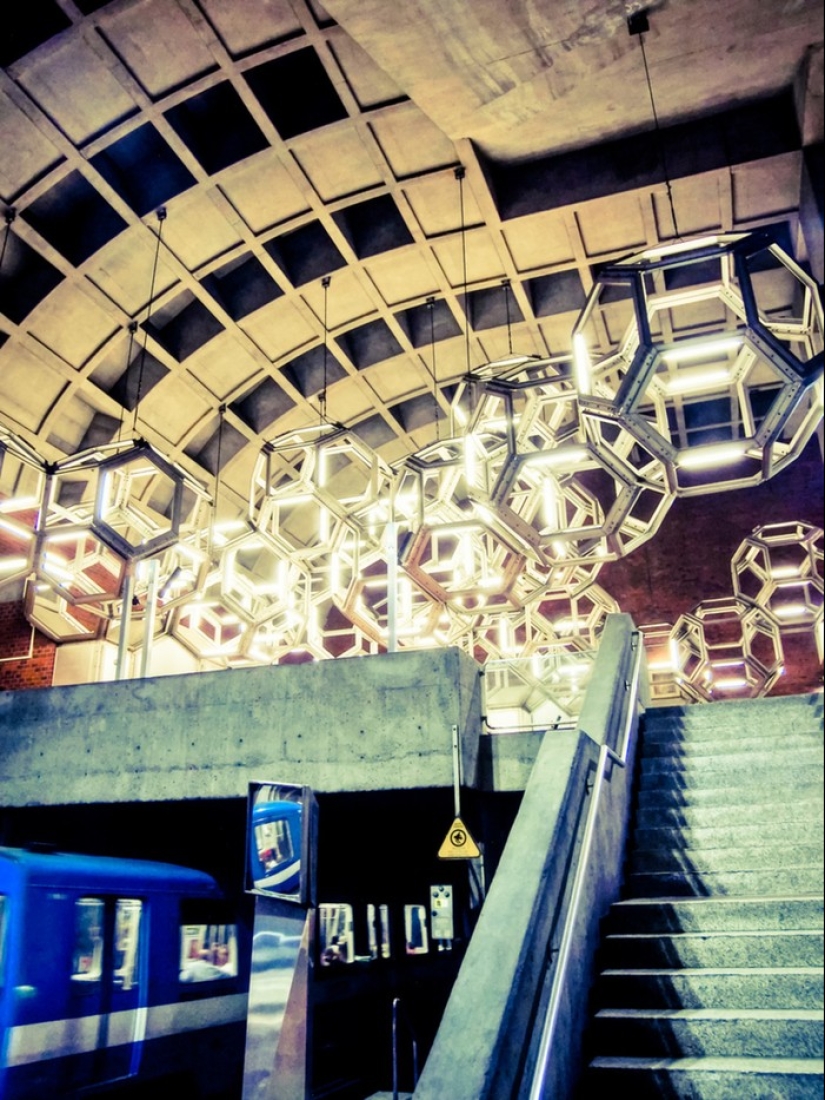 17 más mágica de las estaciones de metro de todo el mundo