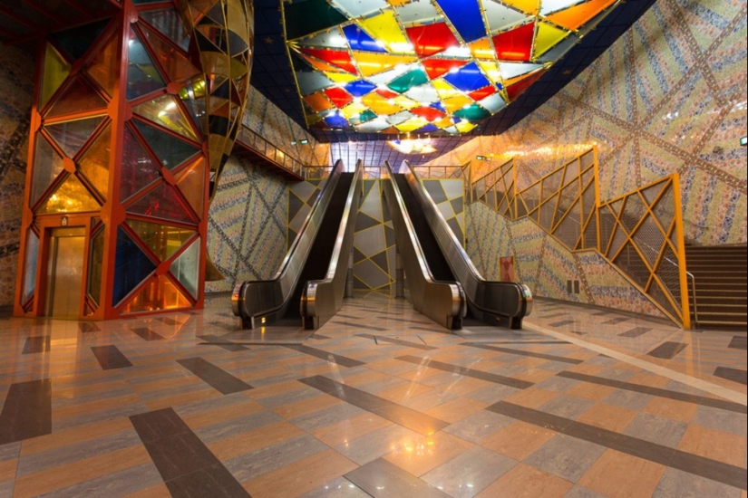 17 más mágica de las estaciones de metro de todo el mundo