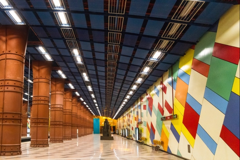 17 más mágica de las estaciones de metro de todo el mundo