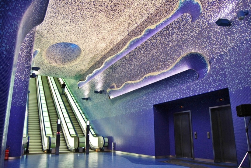 17 más mágica de las estaciones de metro de todo el mundo
