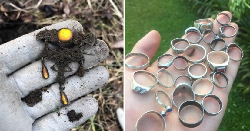 18 personas que han encontrado el tesoro usando un detector de metales