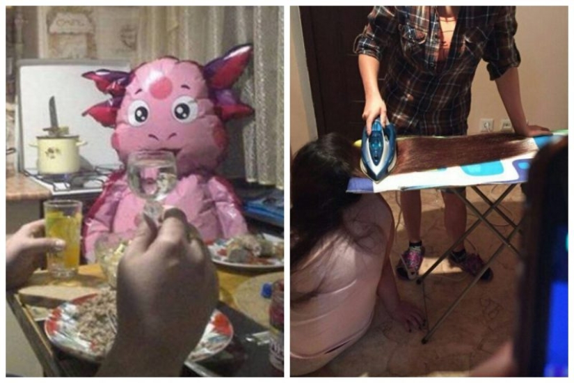 18 photos in which something strange is going on