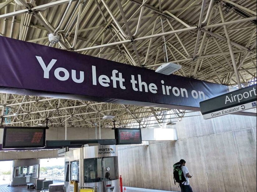 19 Of The Funniest And Weirdest Photos Taken At Airports