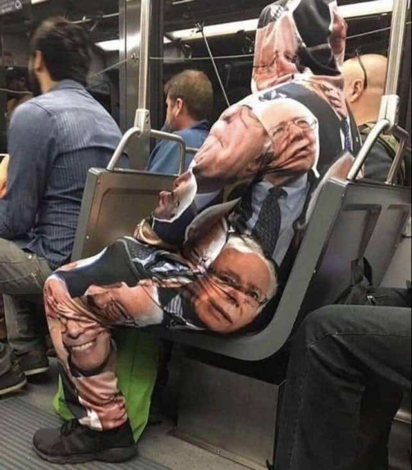 22 de los personajes más coloridos que lograron reunirse en el metro