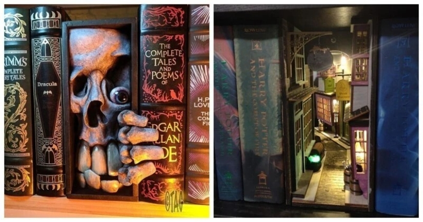 22 dividers for Book Nook bookshelves that all lovers of reading will appreciate