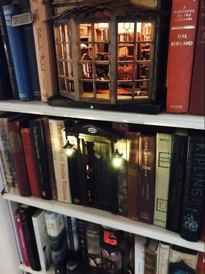22 divisores para estanterías Book Nook que todos los amantes de la lectura apreciarán