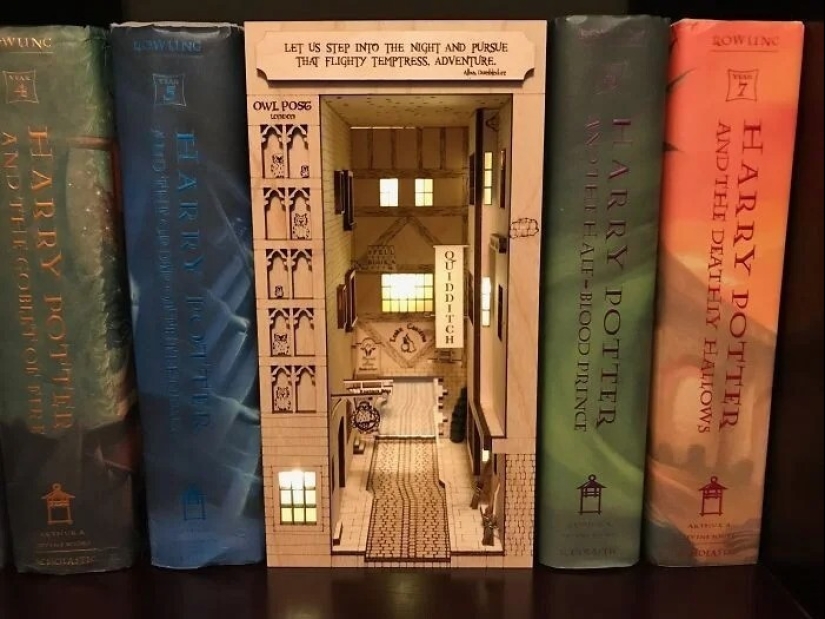 22 divisores para estanterías Book Nook que todos los amantes de la lectura apreciarán