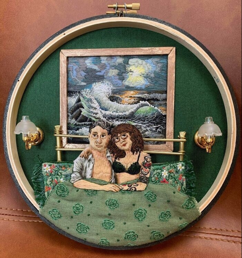 22 ejemplos de bordados impresionantes, diversos y con mucho talento