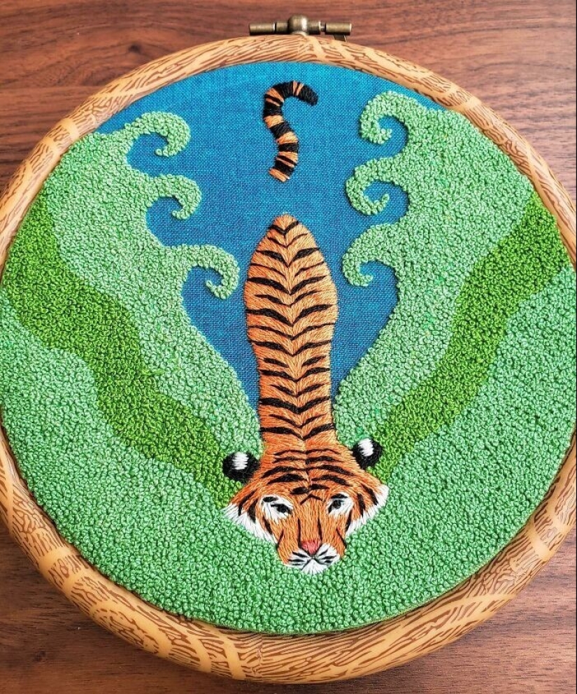 22 ejemplos de bordados impresionantes, diversos y con mucho talento