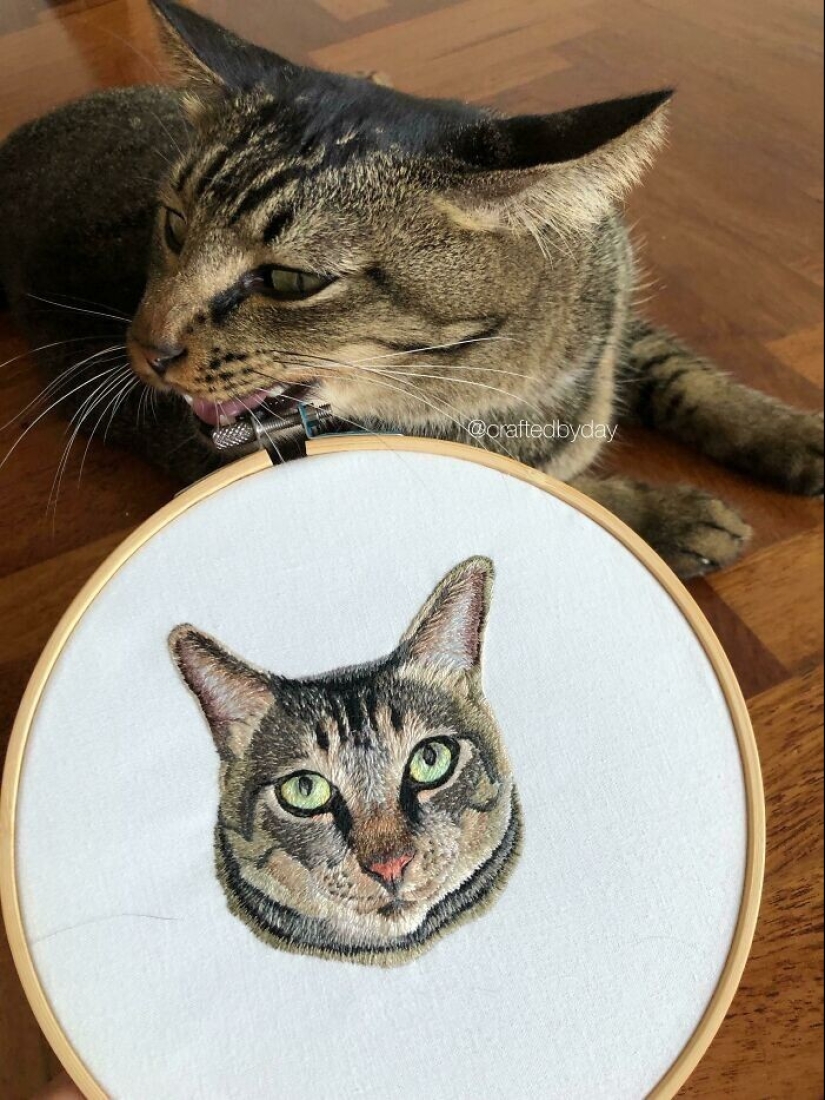22 examples of stunning embroidery, diverse and very talented