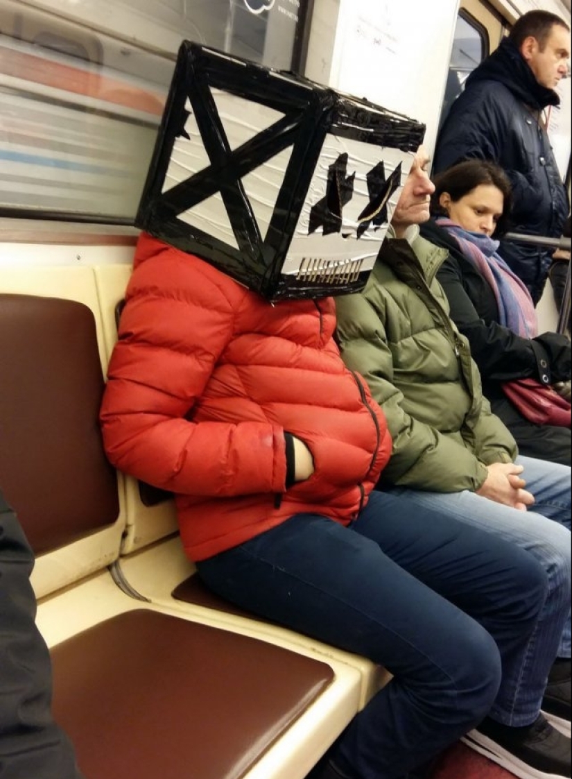 22 fotos de gente muy extraña