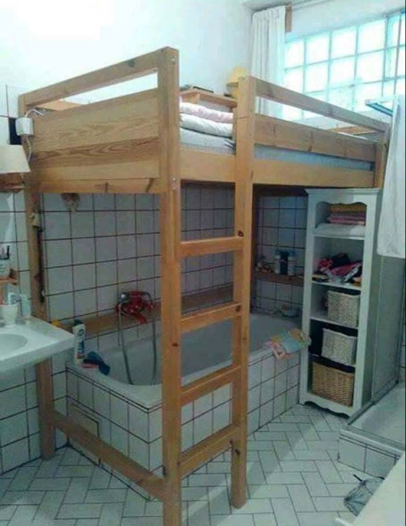 22 fotos de un interior realmente terrible, o Cuando el diseñador estaba borracho