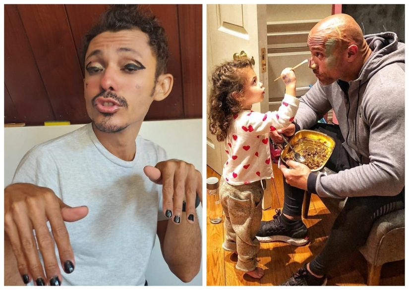 22 funny photos of handsome fathers who have makeup artist daughters growing up 22 funny photos of handsome fathers who have makeup artist daughters growing up