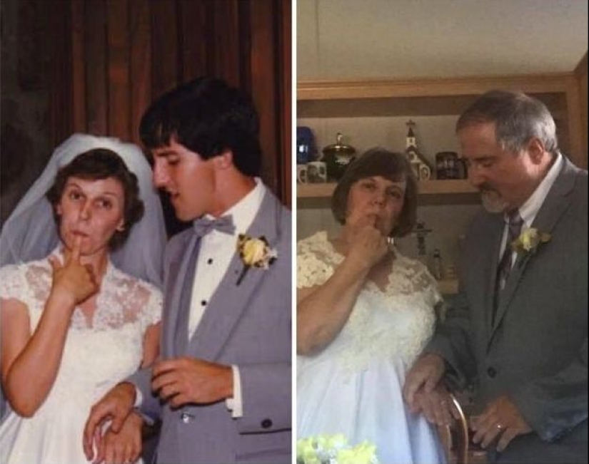 22 lovely frames from family albums, recreated years later 22 lovely frames from family albums, recreated years later