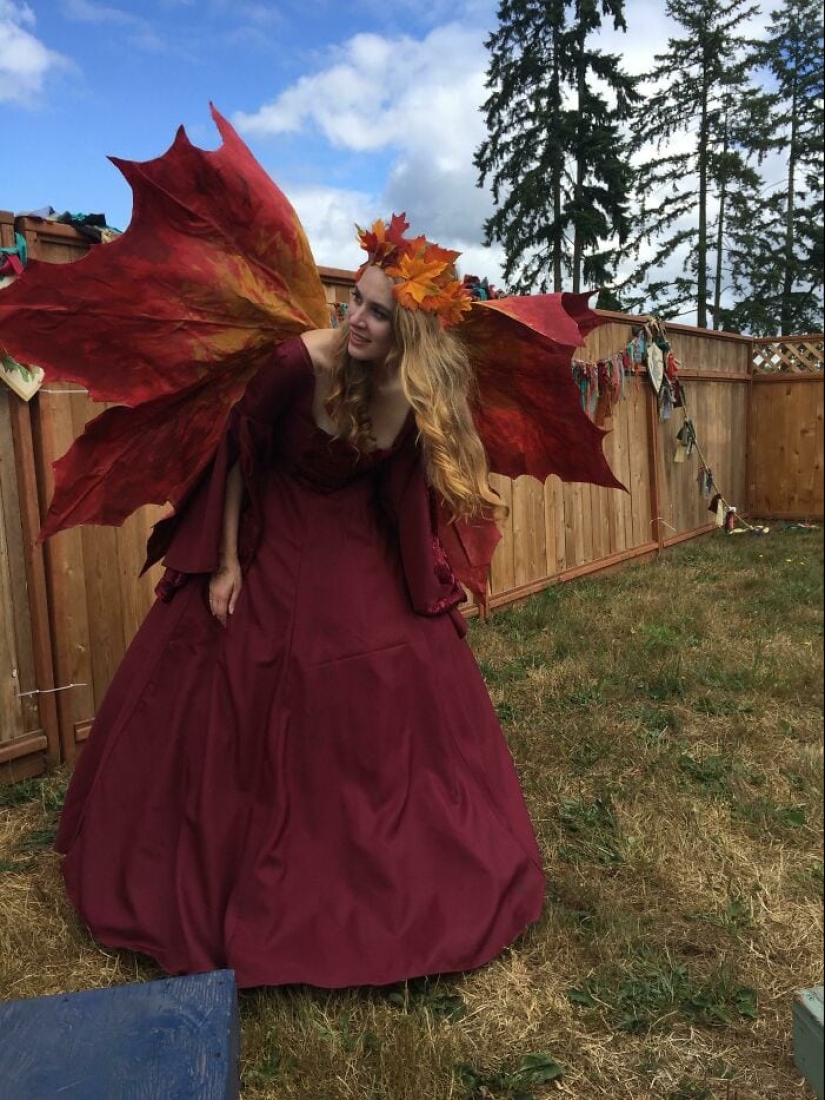 22 photos of girls in unique dresses that were sewn by themselves 22 photos of girls in unique dresses that were sewn by themselves