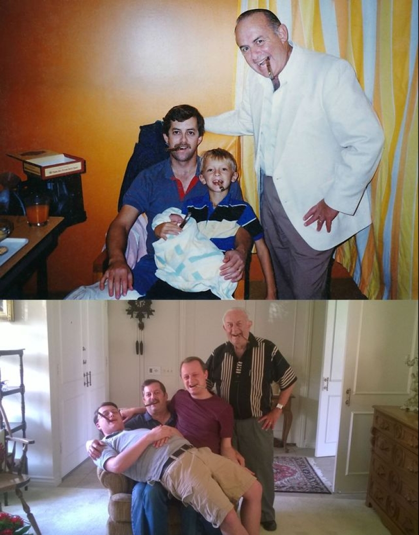 22 preciosos marcos de álbumes familiares, recreados años después 22 preciosos marcos de álbumes familiares, recreados años después