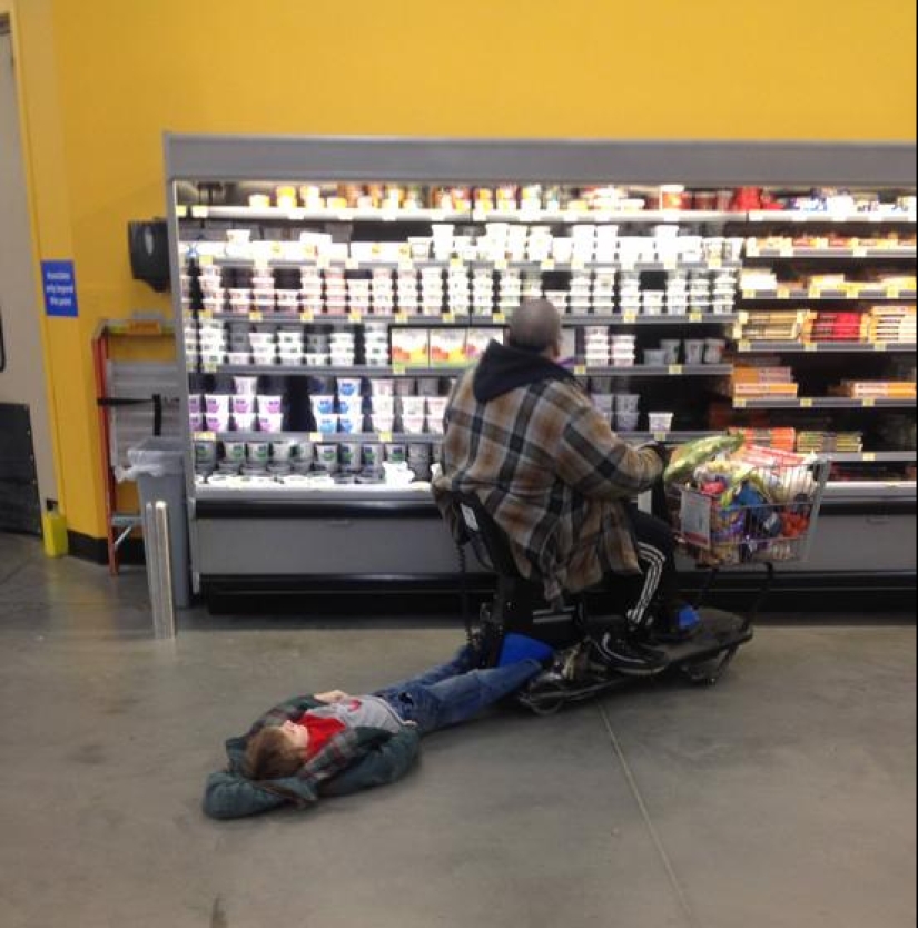 22 weirdos from Walmart in their Natural Habitat