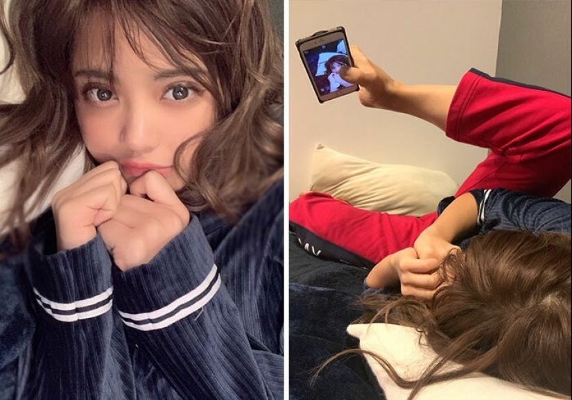30 best collages "Instagram and reality" from a girl from Thailand 30 best collages "Instagram and reality" from a girl from Thailand
