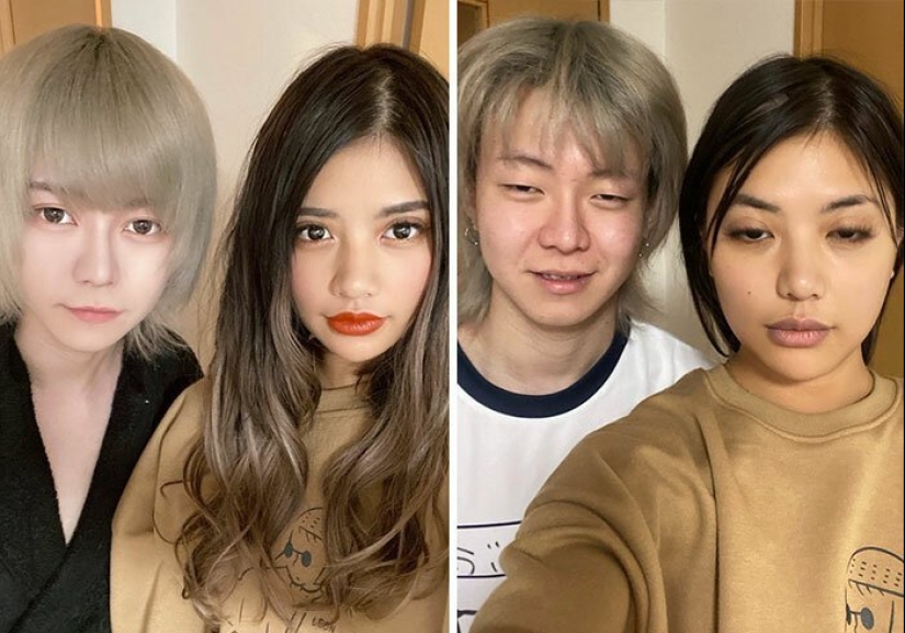 30 best collages "Instagram and reality" from a girl from Thailand 30 best collages "Instagram and reality" from a girl from Thailand
