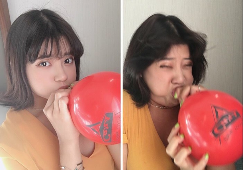 30 mejores collages "Instagram y realidad" de una chica de Tailandia 30 mejores collages "Instagram y realidad" de una chica de Tailandia