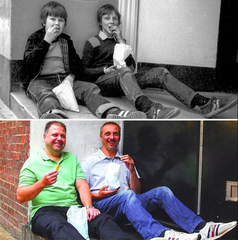 30 years later: photographer recreated old portraits taken in his hometown 30 years later: photographer recreated old portraits taken in his hometown