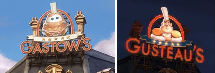 35 subtle details in the cartoon "Ratatouille" that you probably didn't notice 35 subtle details in the cartoon "Ratatouille" that you probably didn't notice