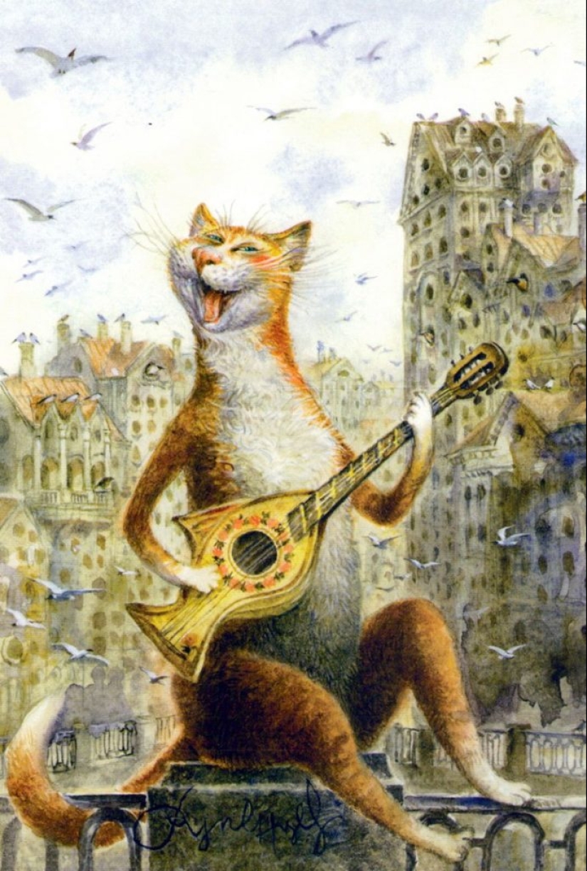 5 artists who masterfully drawing cats 5 artists who masterfully drawing cats