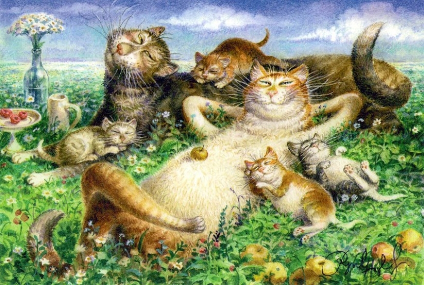 5 artists who masterfully drawing cats 5 artists who masterfully drawing cats