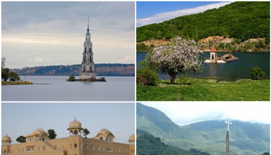 5 of the most spectacular of flooded buildings