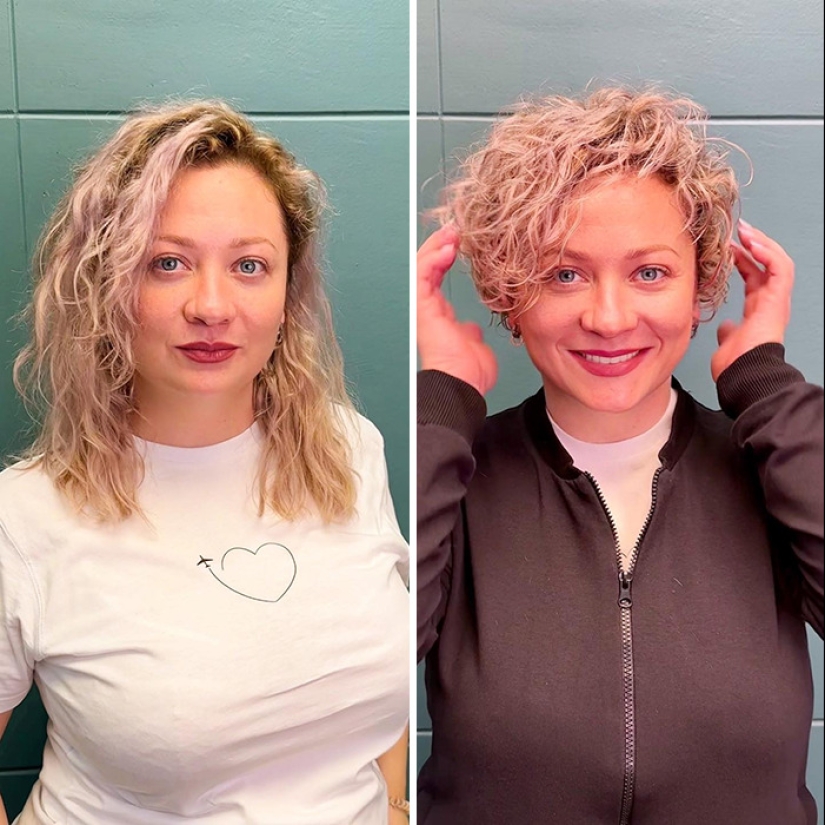 8 transformaciones de cabello de mujeres que decidieron quedarse cortas, realizadas por este estilista