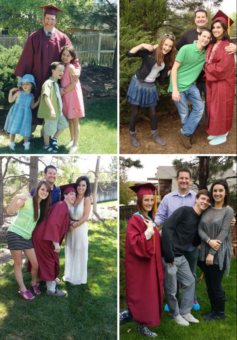 9 personas que absolutamente lograron sus recreaciones fotográficas familiares