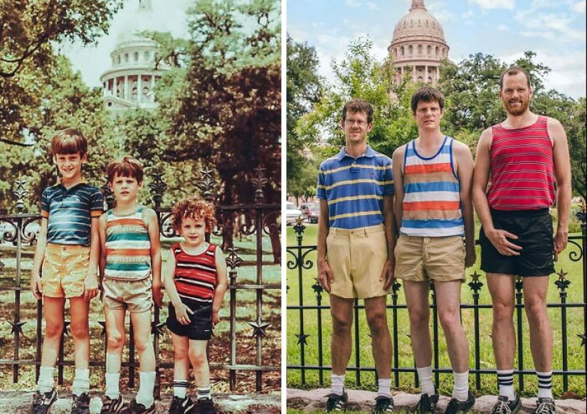 9 personas que absolutamente lograron sus recreaciones fotográficas familiares