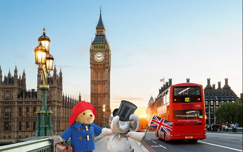 A lost stuffed elephant travels the world A lost stuffed elephant travels the world