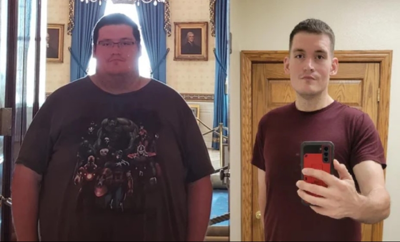 A minute of motivation: 22 impressive photos of people before and after losing weight