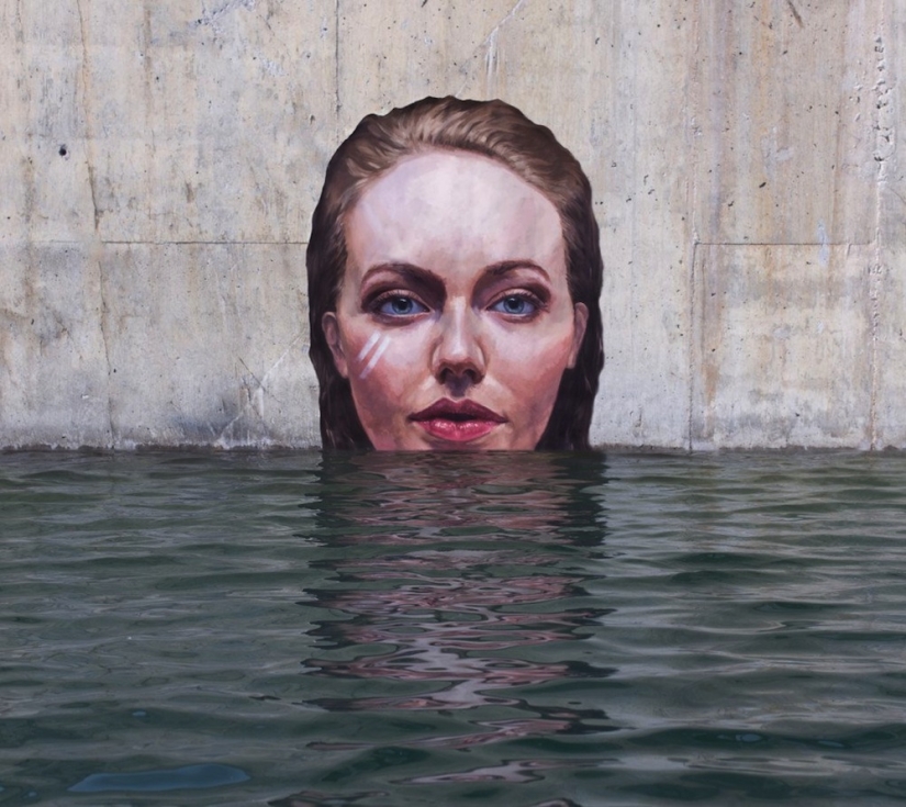 Aesthetics of water and concrete: 11 extreme murals of the master of Hula Aesthetics of water and concrete: 11 extreme murals of the master of Hula