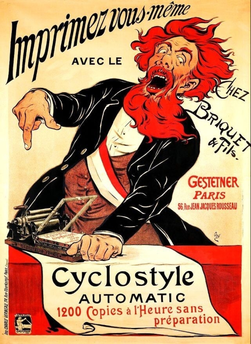 Amazing posters by Eugene Auger, an advertising innovator Amazing posters by Eugene Auger, an advertising innovator