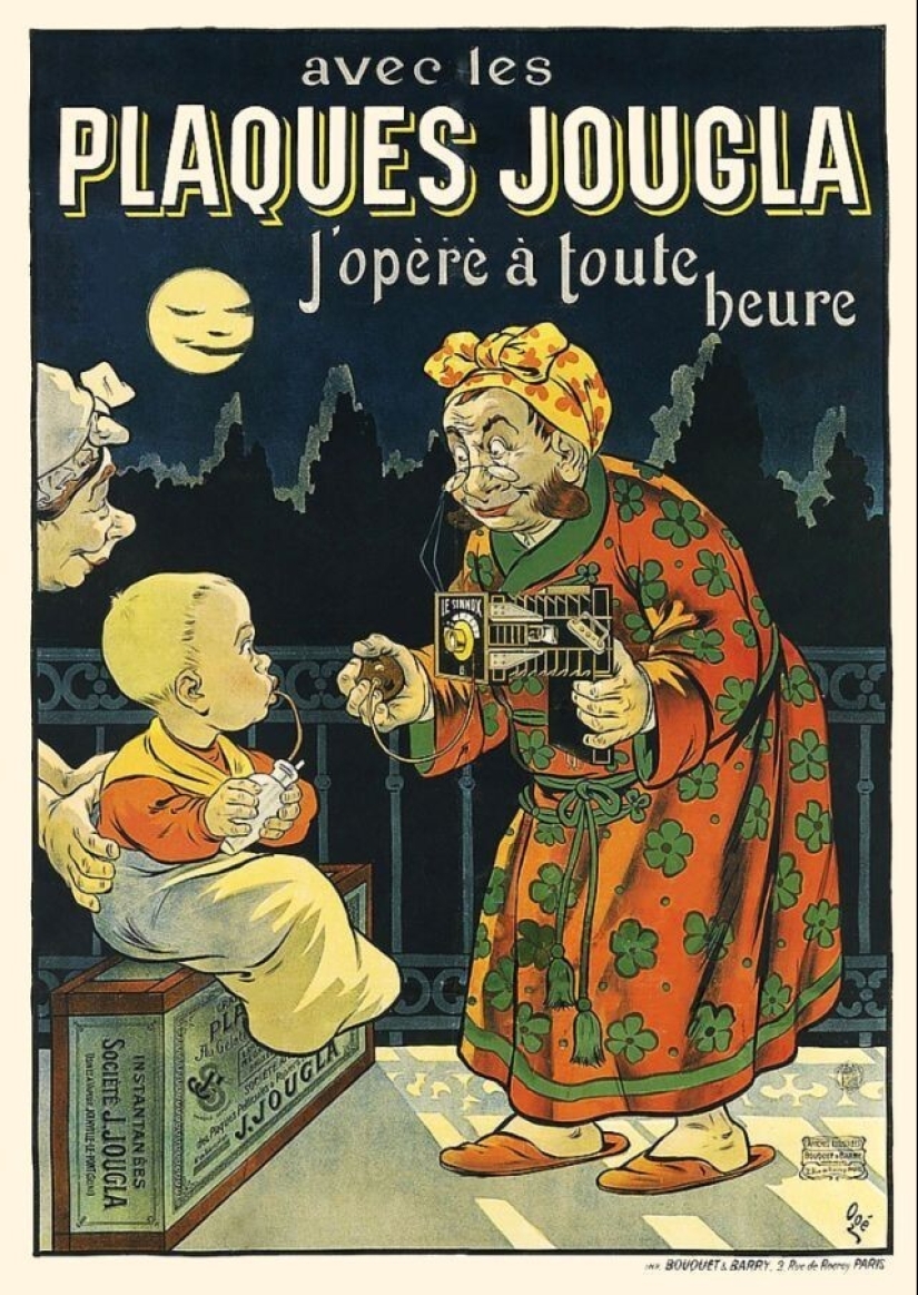 Amazing posters by Eugene Auger, an advertising innovator Amazing posters by Eugene Auger, an advertising innovator
