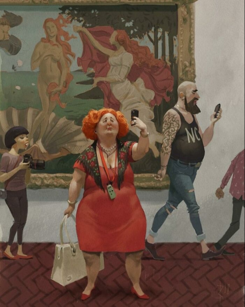 Artist Continues To Create Controversial Illustrations Full Of Hidden Messages